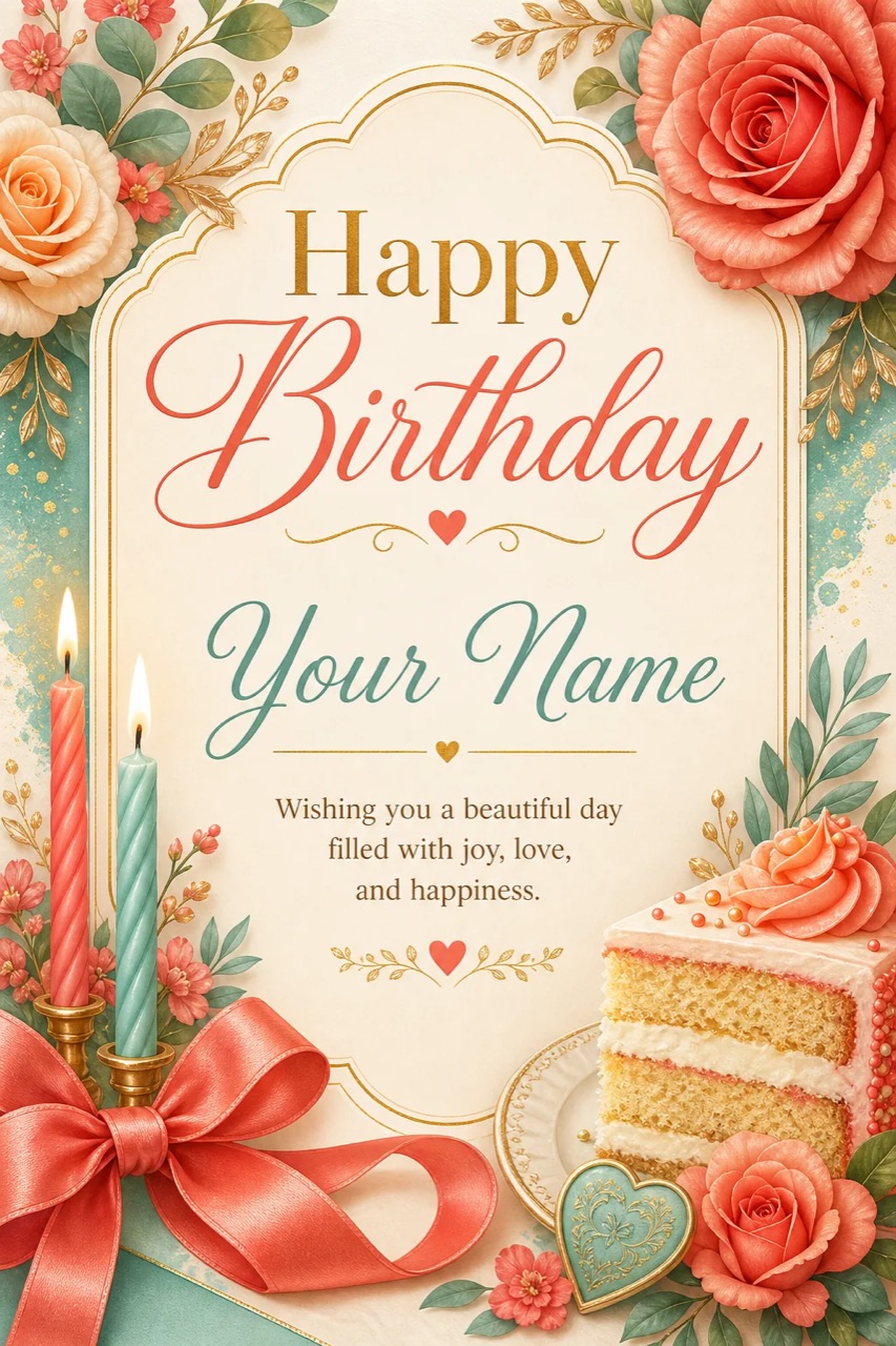 AI Birthday Card Generator hero preview