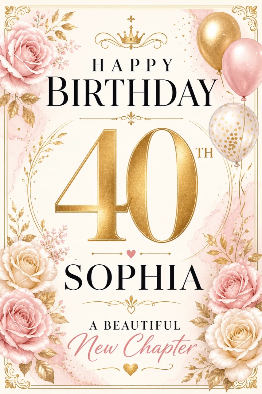 Tailored AI Birthday Poster Maker for Every Celebration preview