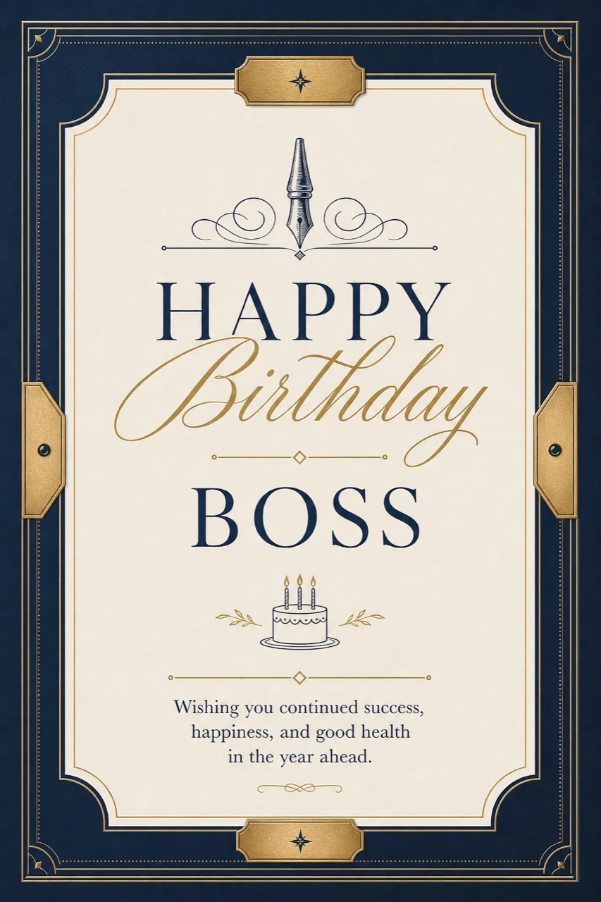 Never Struggle with What to Write in a Birthday Card for Your Boss preview